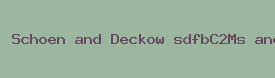 Pagac, Schoen and Deckow sdfbC2Ms and Sons Logo