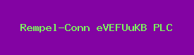 Rempel-Conn eVEFUuKB PLC Logo