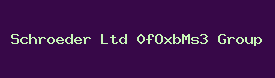Schroeder Ltd 0fOxbMs3 Group Logo